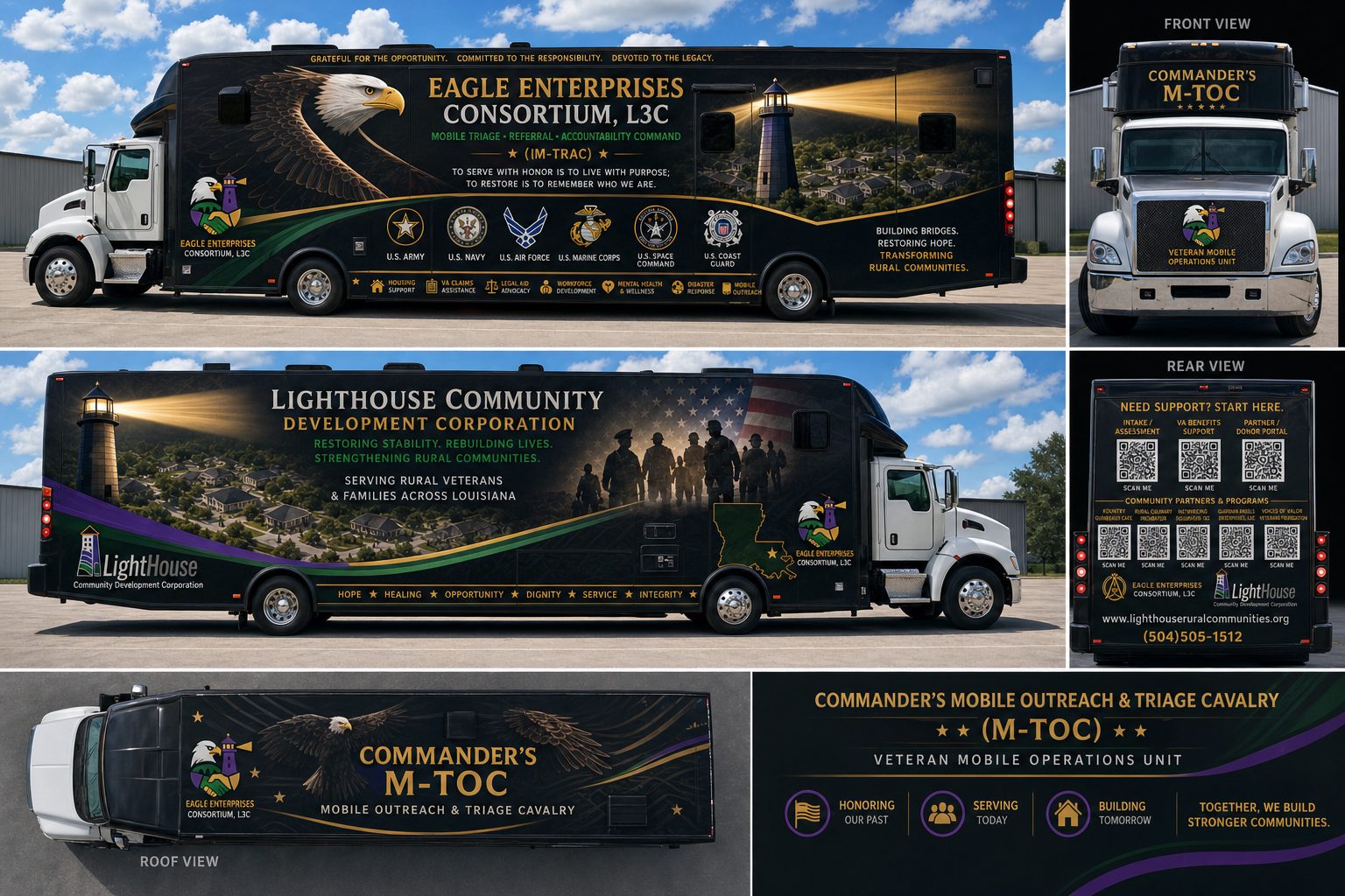 The M-TOC mobile outreach unit